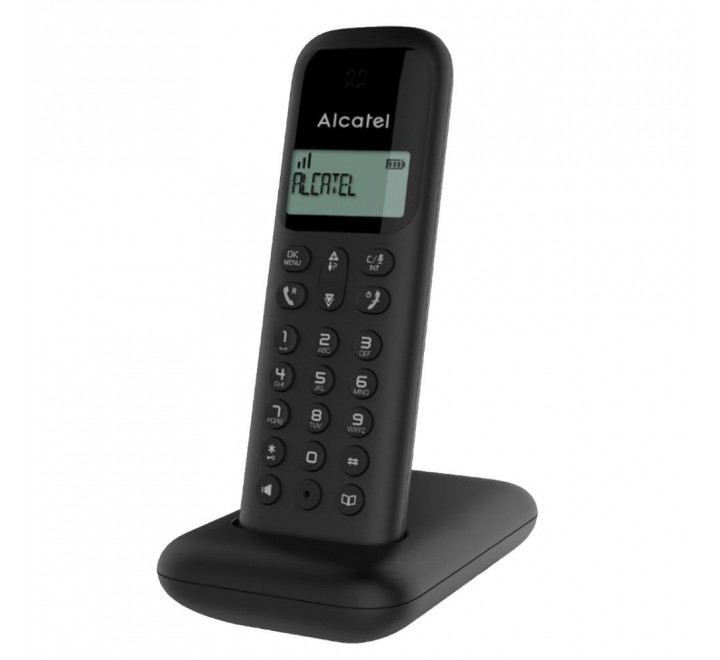 Alcatel Ασύρματο Τηλέφωνο Μαύρο D285