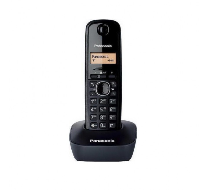 Τηλέφωνο Ασύρματο Panasonic KX-TG1611GRH Μαύρο