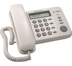 Τηλέφωνο Επιτραπέζιο Panasonic KX-TS580EX2W Λευκό