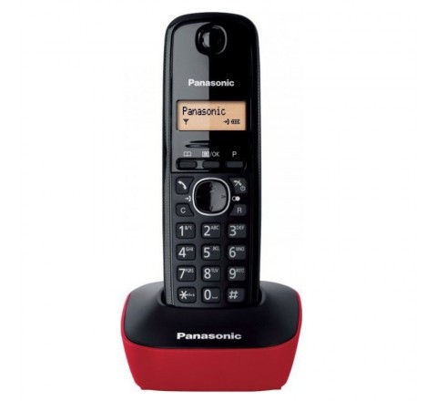 Τηλέφωνο Ασύρματο Panasonic KX-TG1611GRR Κόκκινο