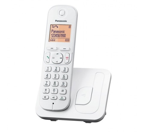 Τηλέφωνο Ασύρματο Panasonic KX-TGC210GRW Λευκό