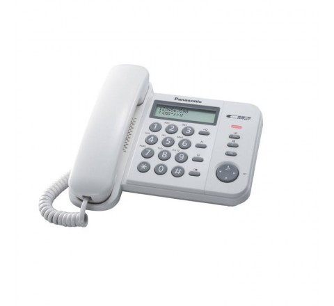 Τηλέφωνο Επιτραπέζιο Panasonic KX-TS560EX2W Λευκό