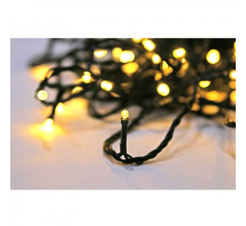 Adeleq Χριστουγεννιάτικα 100 Mini Λαμπάκια Led Θερμό Φως IΡ44 30-161009