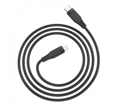 Acefast Καλώδιο Σύνδεσης & Φόρτισης USB-C Σε Lightning 1.2m Μαύρο 6974316280804