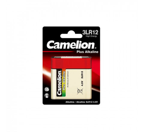 Camelion Plus Μπαταρία Αλκαλική 3LR12-BP1 Πλακέ 4.5V 09.01.0020