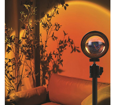 Cubalux Led Φωτιστικό Sunset RGB Με Τηλεκοντρόλ & Τρίποδο 14-0008