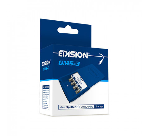 Edision Διακλαδωτής Ιστού 3 Εξόδων F 5-2400Mhz OMS-3
