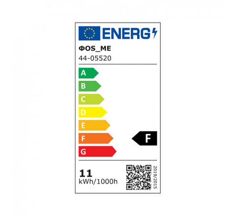 Fos-Me Λάμπα LED Ε27 Filament 11W G95 Θερμό Φως 44-05520