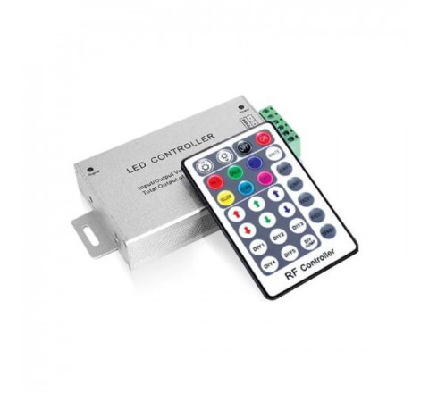 Fos Me Τηλεχειριστήριο Controller Για Ταινίες Led RGB 12A/CHx3 24-00112