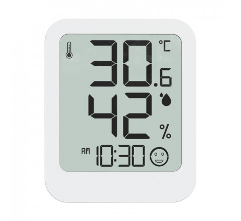 Life Ψηφιακό Θερμόμετρο Υγρόμετρο Contempo Λευκό 221-0272