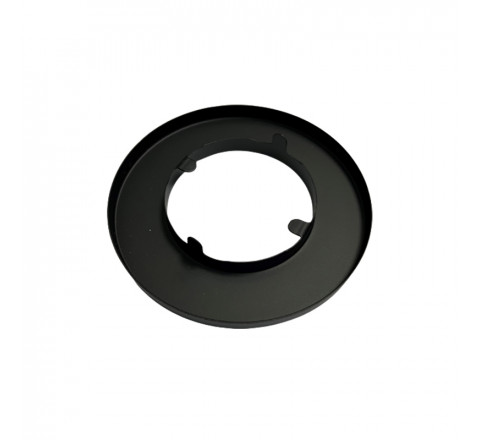 Στρογγυλό Μεταλλικό Δαχτυλίδι Για Σποτ R50 95mm Μαύρο 42-000081