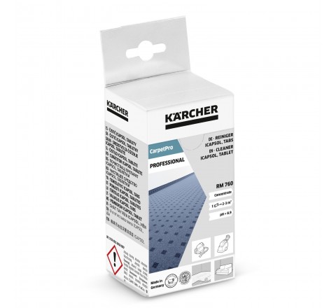 Karcher Ταμπλέτες Καθαρισμού Υφασμάτων - Ταπετσαριών RM 760 6.295-850.0