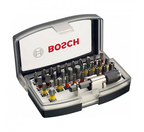 Bosch Σετ 32 Μύτες Κατσαβιδιού Allen/Torx/Σταυρός/Ίσιες 2607017319