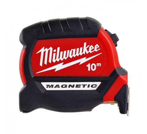 Milwaukee Μέτρο Μαγνητικό 2 Όψεων 10m X 27mm 4932464601
