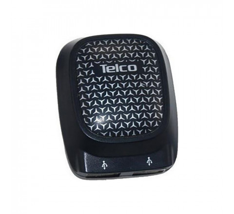 Telco Φορτιστής Πρίζας 2 Θυρών USB UP-40 Μαύρος 99.693